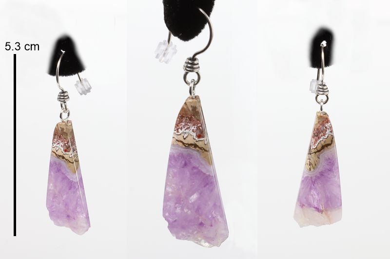 Amethyst (NS)/ss Earrings